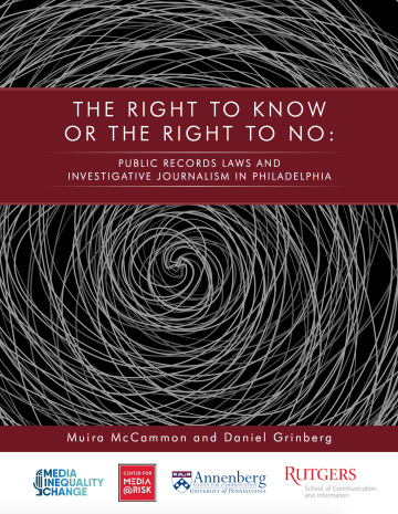 Publication Cover of The Right to Know or The Right to No